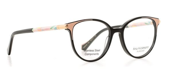 Aros Ana Hickman Negro | BD035